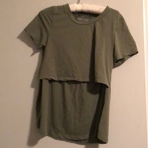 Latched Mama nursing top